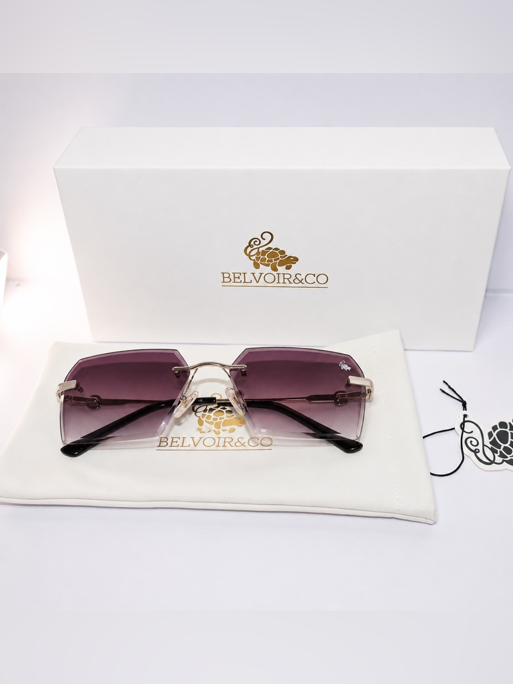 BELVOIR & CO. Unisex Sunglasses